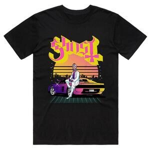 Ghost Miami Vice Occult Rock Graphic Unisex T-Shirt